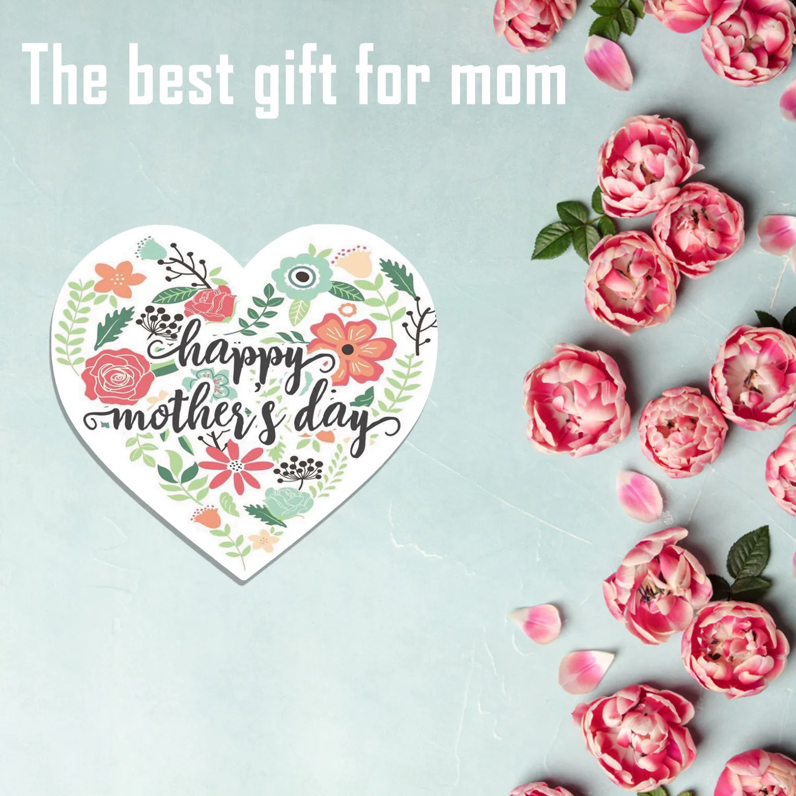 

Mother Day Decoration Handmade Wooden Sign Creative Welcome Heart Shaped Hanging Sign Room Door Wall Decoration Wooden Plaque