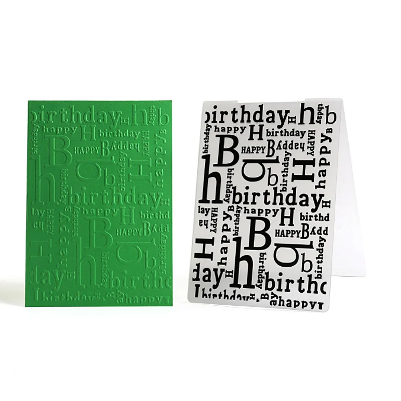 Пластиковые шаблоны для рукоделия скрапбукинга на день рождения фотоальбом