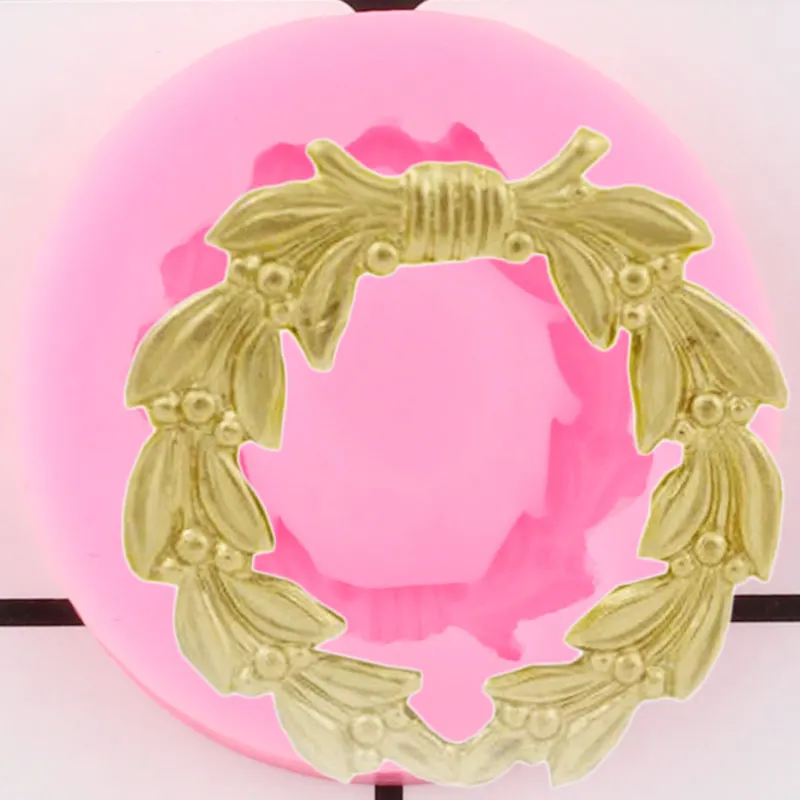 Лист лозы силиконовая форма гирлянда кекс Топпер инструменты для украшения