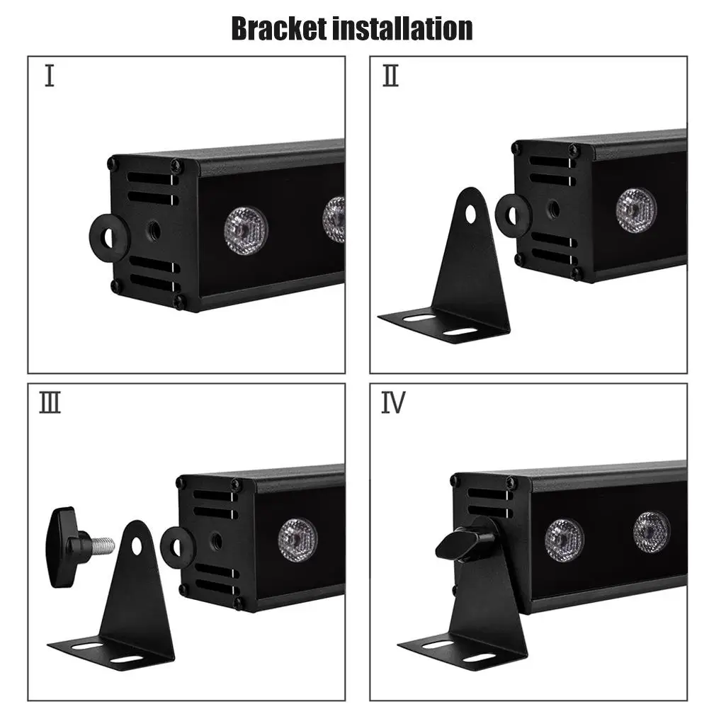 УФ светодиодный настенный светильник 27 Вт 100 240 в перем. Тока|Уличные настенные