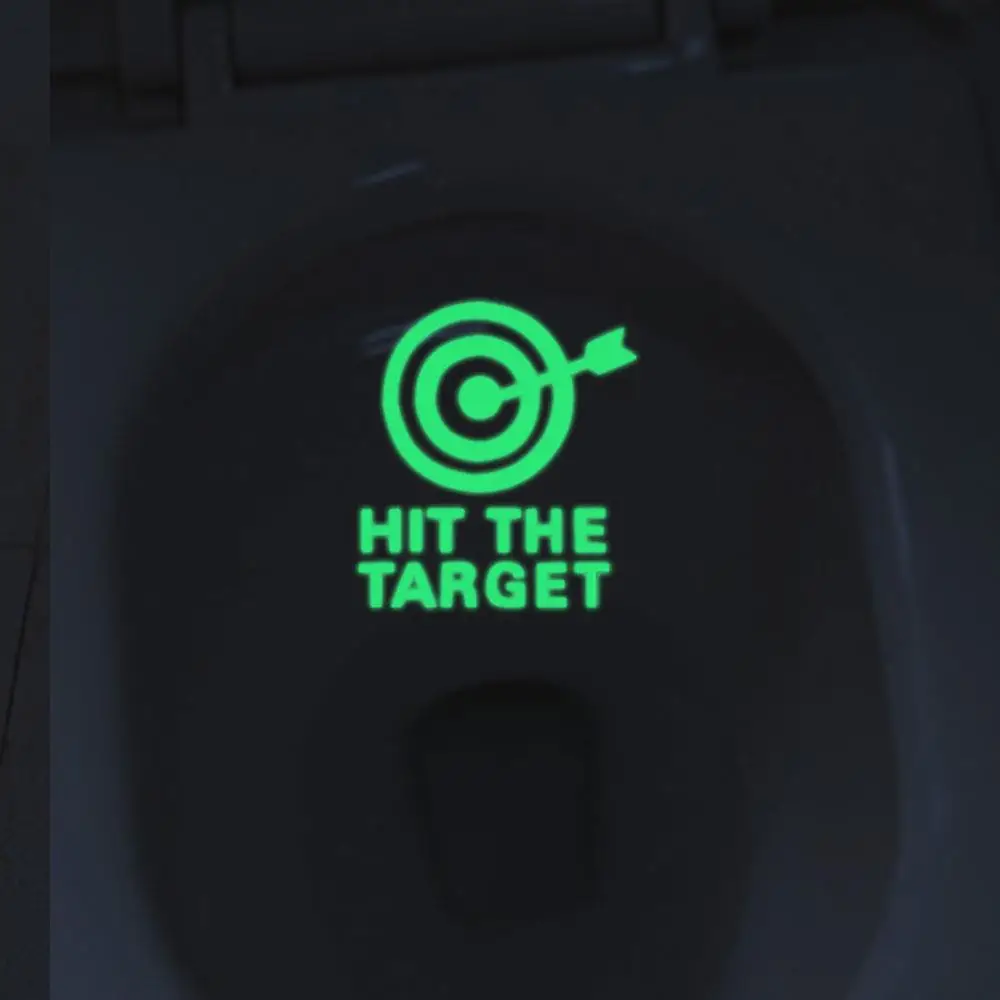 Hoem Наклейка на стену WC хитовая цель ПВХ резьба для общественного туалета офиса