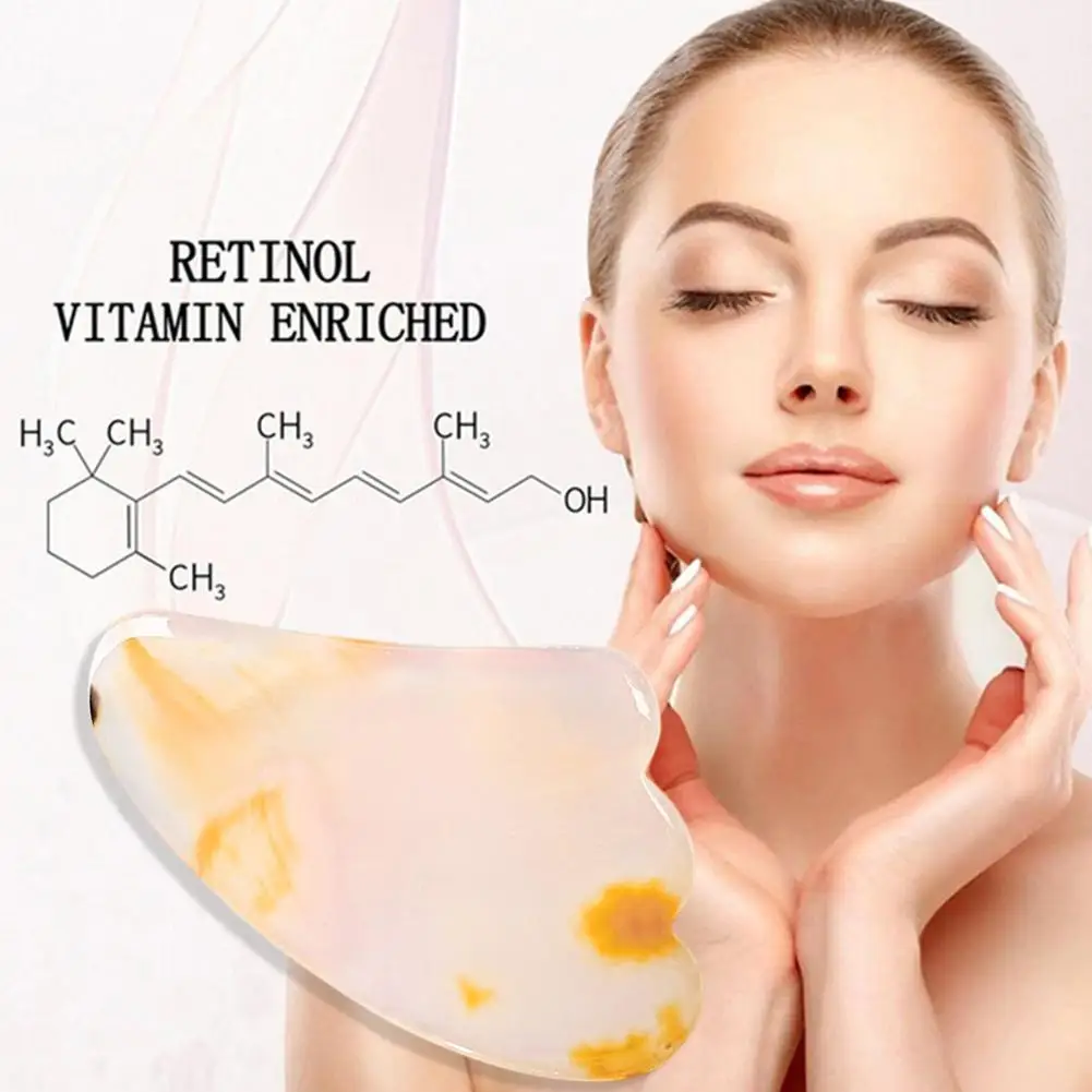 

Jade Agate Roller Face Slimming Massager Natural Jade Guasha Set Board Lifting Guasha For Face Lifting Machine N7A8