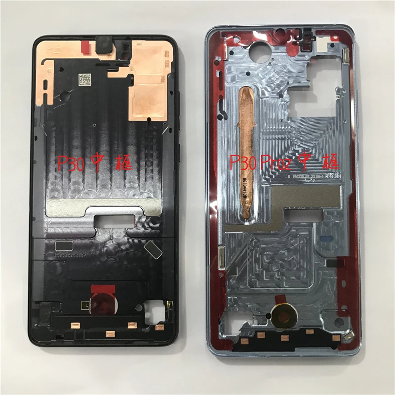 Передний ЖК-корпус средняя Лицевая панель рамка Запчасти для Huawei P30 Pro | Мобильные