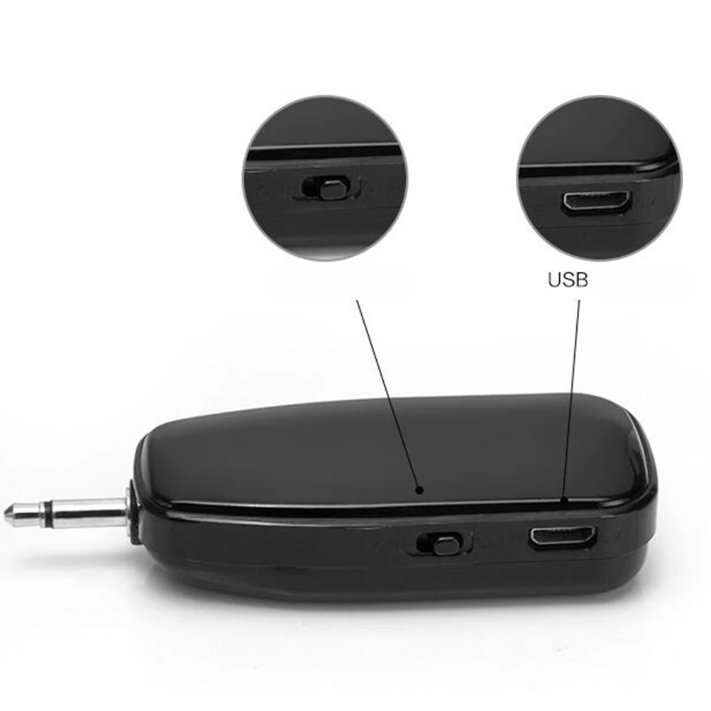 

2.4G Wireless Tie Clip Microphone Lavalier Lapel MIC Mobile Phone Wireless Microphone Erhu Pickup (Black)