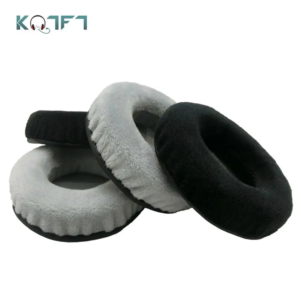 

KQTFT 1 Pair of Velvet Replacement Ear Pads for Audio-Technica ATHA950LP ATHA1000X Headset EarPads Earmuff Cover Cushion Cups