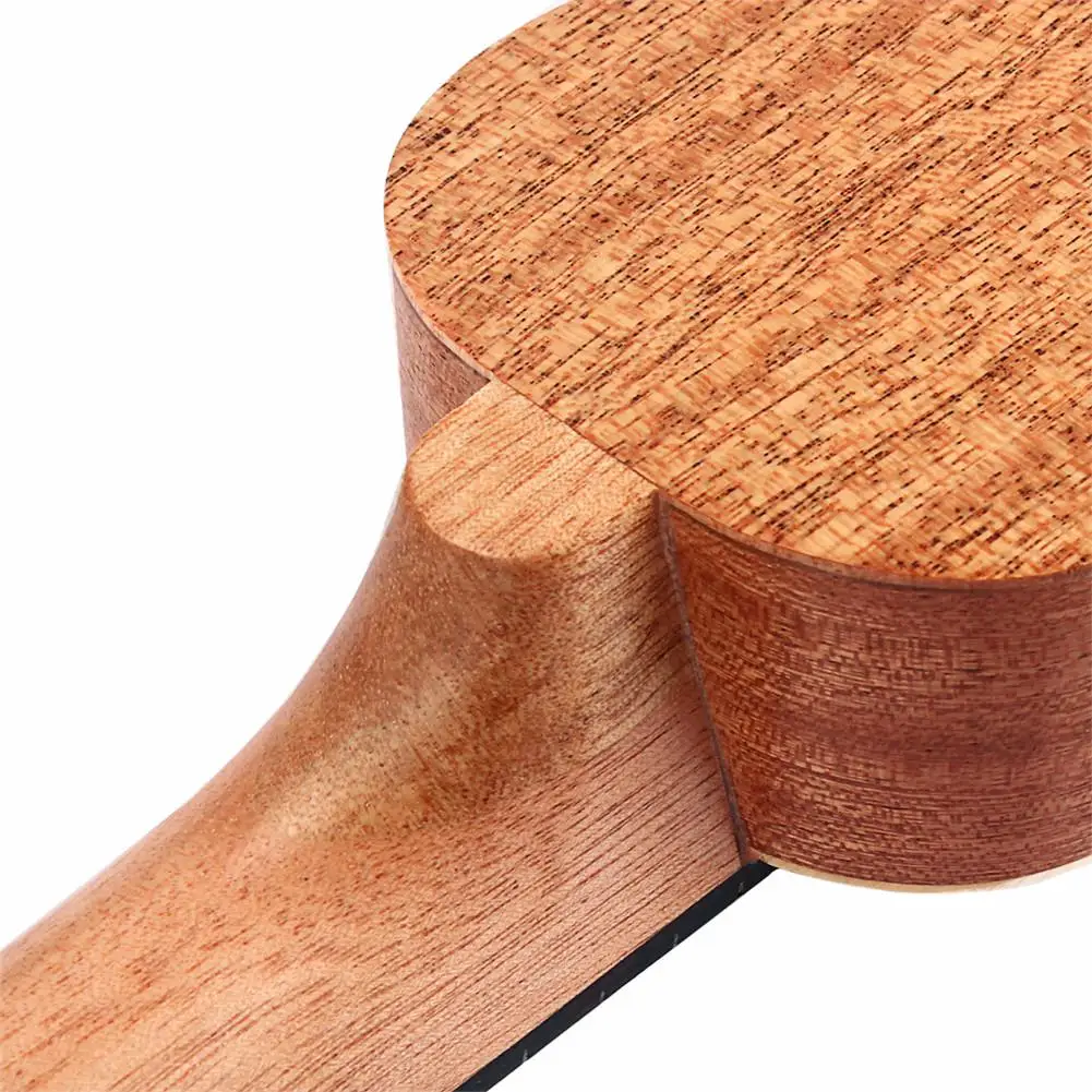 

17 inch Spruce Okoume Mahogany Neck Mini Pocket Guitar Ukulele Music Instrument Toy with Pouch