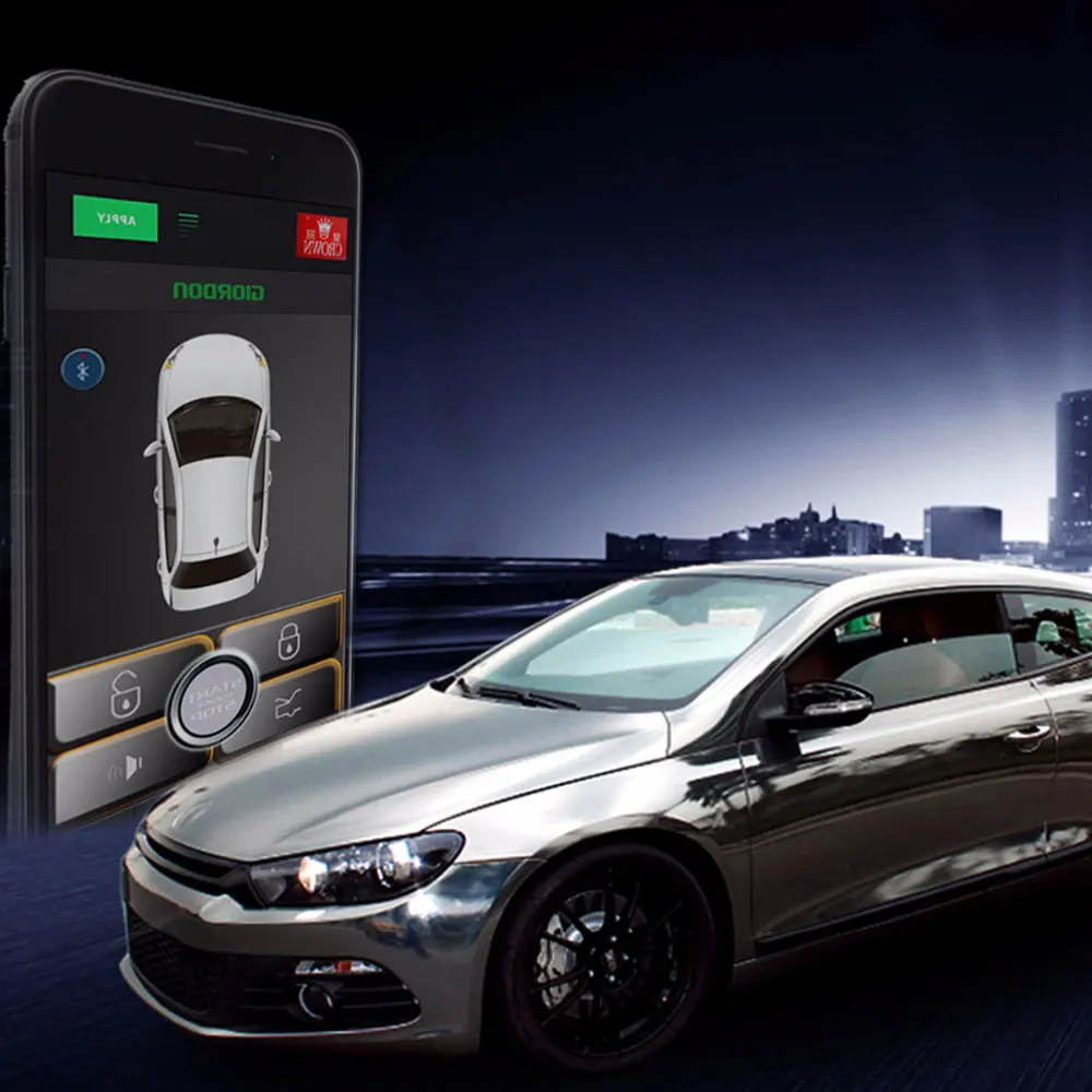 Мобильное приложение для автоматического открытия багажника Автомобильная