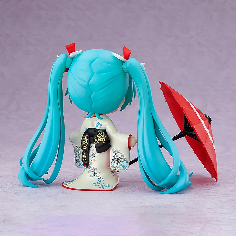 

Original GSC Nendoroid Anime Doll Hatsune Miku Kawaii Fuyuki Small Sleeve PVC Action Figure Collection Model Kids Toys For Boys