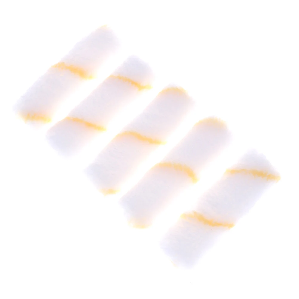 

5 Pcs 4" Paint Roller Covers Mini Paint Roller Edger Trim Roller Brand New