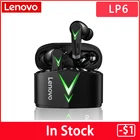 Беспроводные наушники Lenovo Live Pods LP6, игровые TWS наушники Bluetooth 5,0, игровая Спортивная гарнитура с низкой задержкой и микрофоном, 3D стерео бас