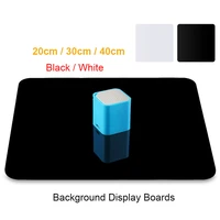 puluz 20 30 40cm reflection white black acrylic reflection background display boards for product table top photography shooting