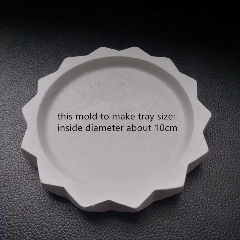 Поднос для цементных горшков силиконовая поднос подстаканников больших