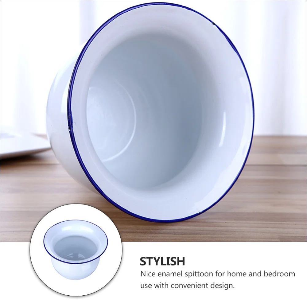

1Pc Household Cuspidor Children Bedroom Bedpan Decorative Chamber Pot (White)
