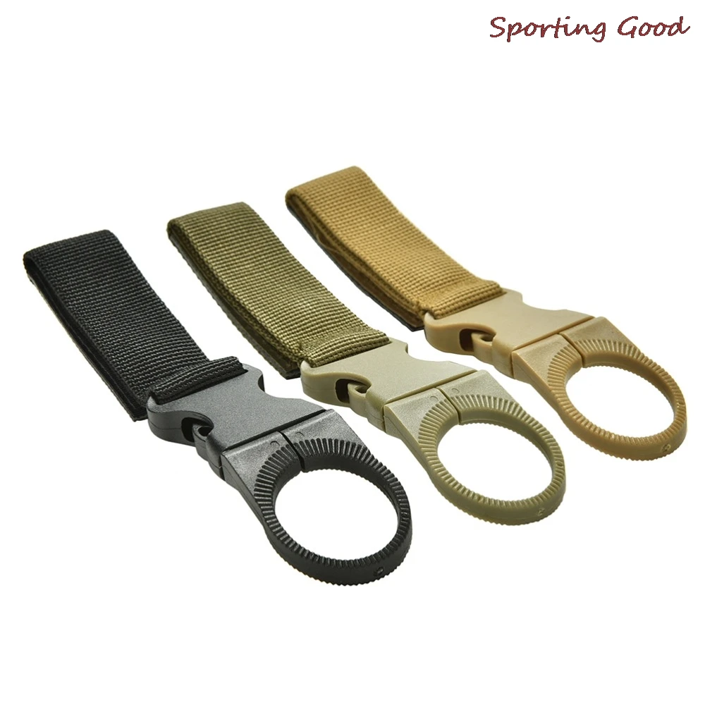 

Multifunction Nylon Available EDC Webbing Buckle Hanging Bottles Outdoor Tactical Tools Hot Sale 3 Colors