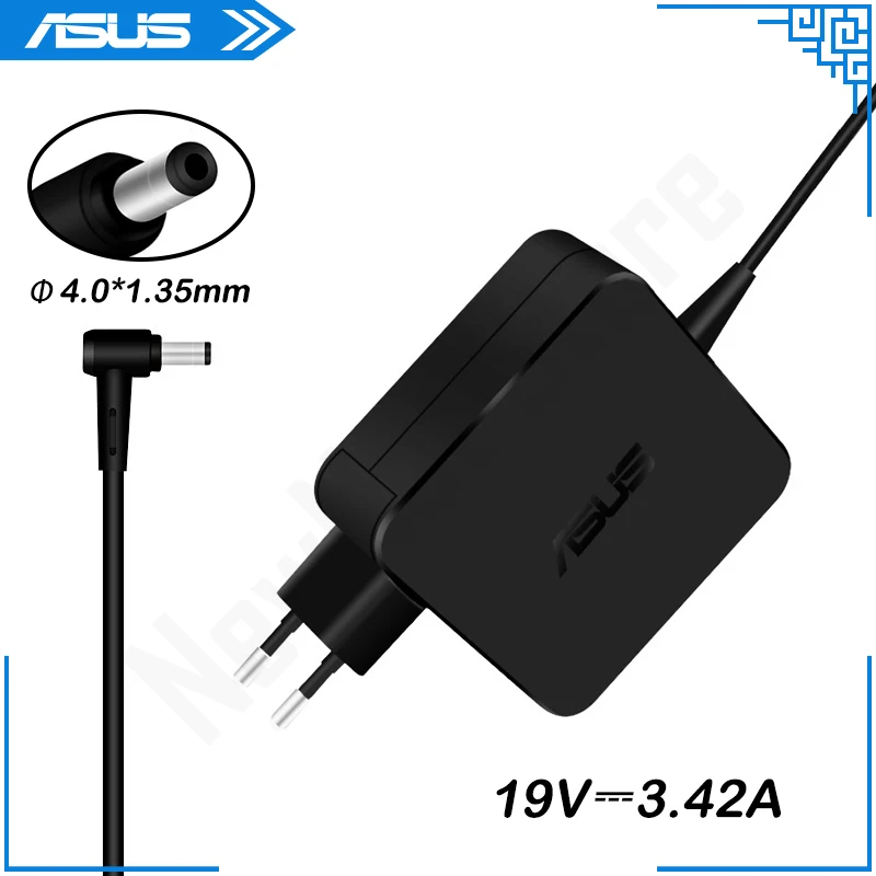 

19V 3.42A 65W 4.0*1.35mm AC Power Adapter Laptop Charger For Asus K513 UX434 E402BA UX334FLC X412FL UX32VD U303L S4100U U305L