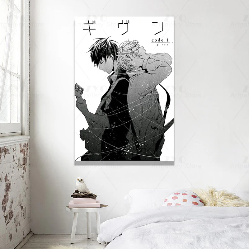 Sato Uenoyama Yaoi с рицуки аниме Mafuyu домашний Декор настенный художественный плакат