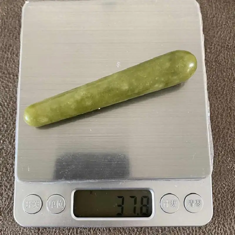 Массажная ручка из натурального меридиана Нефритовая точечный массажер