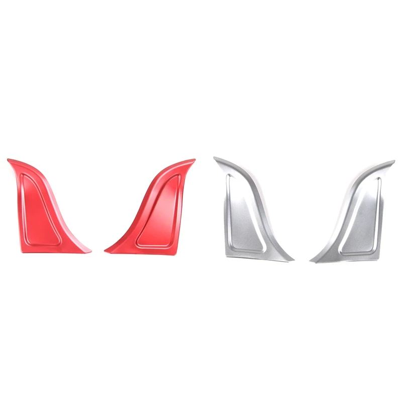 

Rear Tail Trunk Triple-cornered Decor Sequins Trim Protect Cover Sticker for Ford Mustang 2015-2020