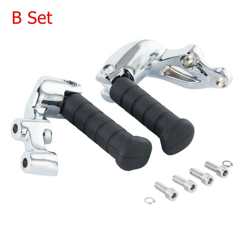 Мотоциклетные Пассажирские подножки для ног Монтажный кронштейн индийского