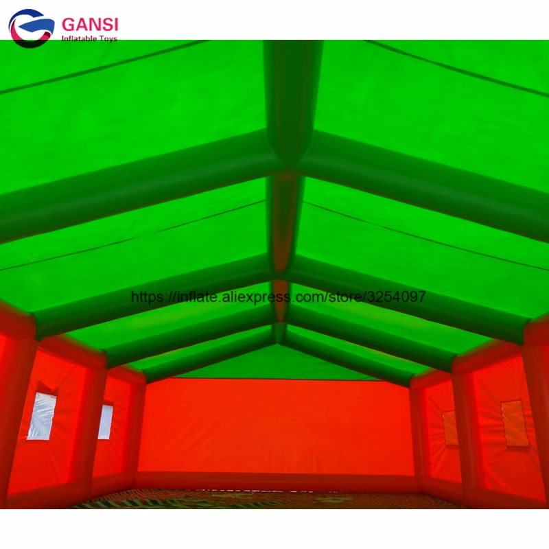 Герметичная портативная аварийная дезинфекционная палатка на заказ надувная