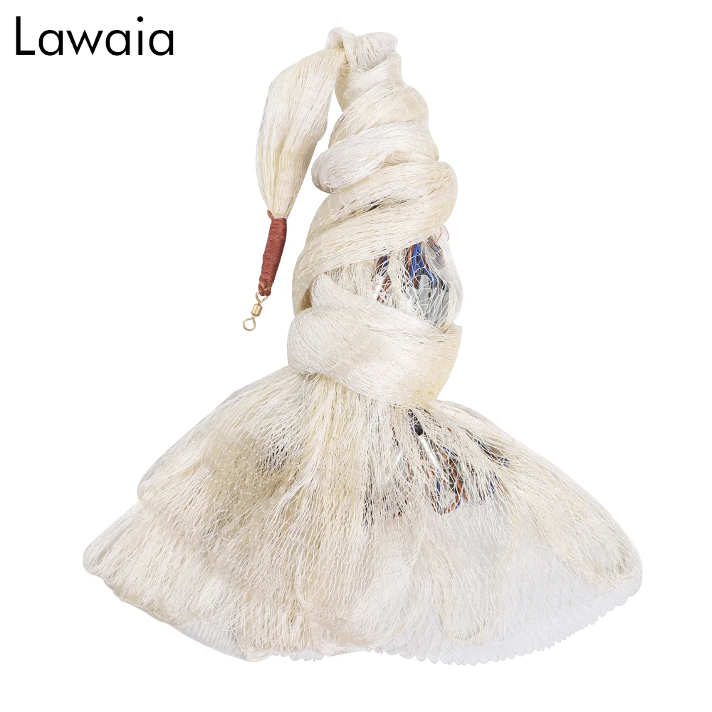 Lawaia нейлоновая однонитевая сеть длина 2 5 м/3 м/4 м мелкоячеистая жаберная