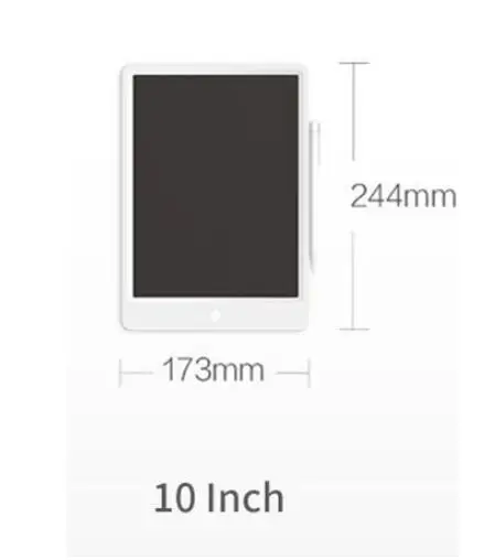 S-10inch with pen Xiaomi Mijia дети ЖК HanWriting маленькая доска для письма планшет с ручкой цифровой рисунок электронный Imagine Pad 10/13. 5 дюймов - Цвет: S-10inch with pen