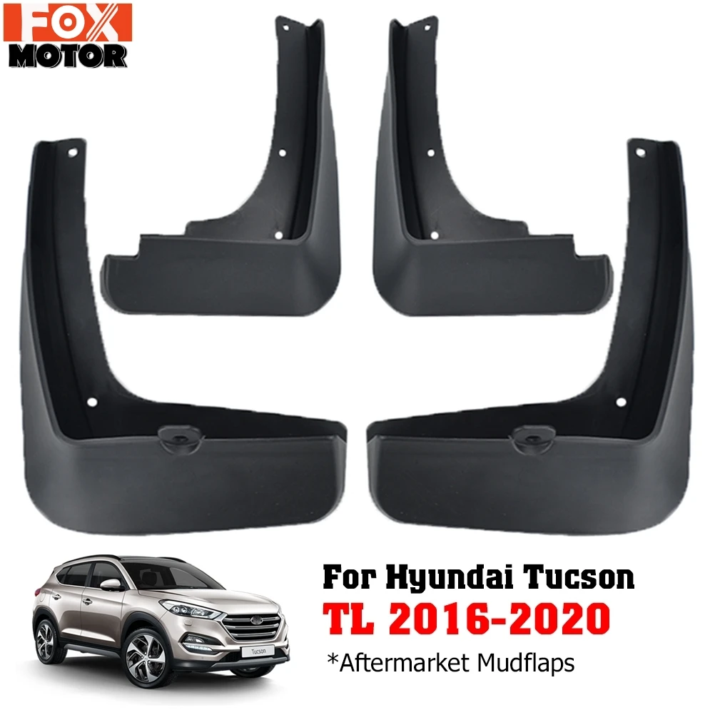 OE стилизации Формованные брызговики для Hyundai Tucson 2018 2019 2020 брызговик Брызговики