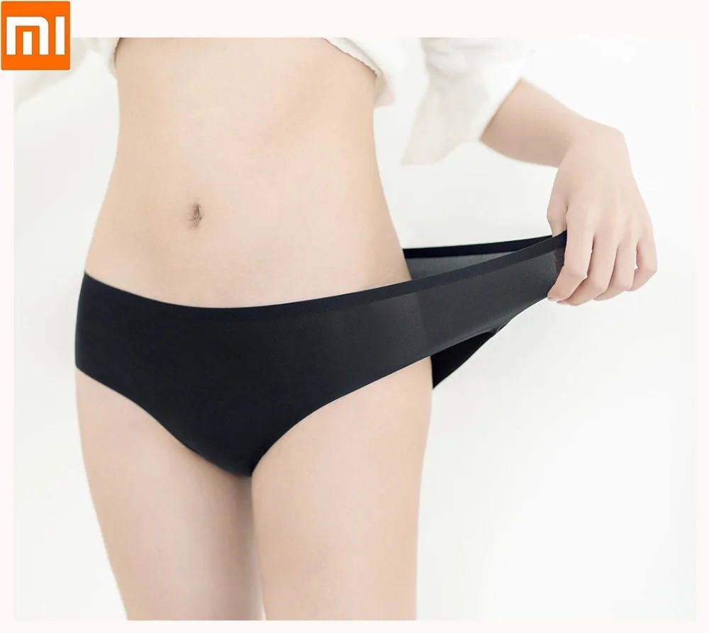 Xiaomi Youpin женские сексуальные трусы без следа, нижнее белье, трусики с высоким эластичным волокном, удобные и дышащие для женщин