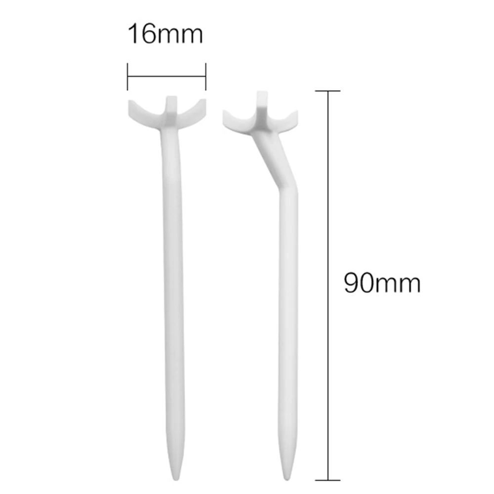 

15pcs 90mm Golf Training Ball Tees Plastic Bending Golf Ball Holder Outdoor Golf Accessories Sports Equipment