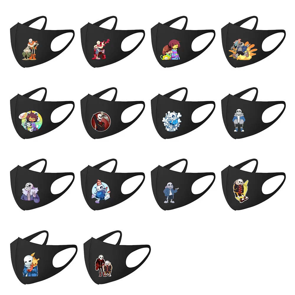 Маска для рта игр воздухопроницаемая унисекс маска лица многоразовая