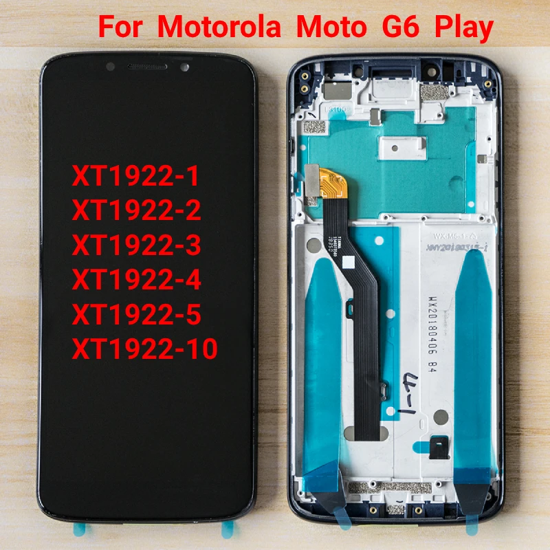 Sinbeda 5 7 ''ЖК с сенсорным экраном для Motorola Moto G6 lcd HD дисплей сенсорный экран Экран