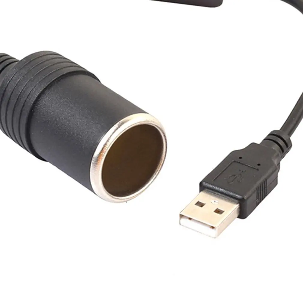 5V 2A USB мужчина к 12V розетка для автомобильного прикуривателя конвертер