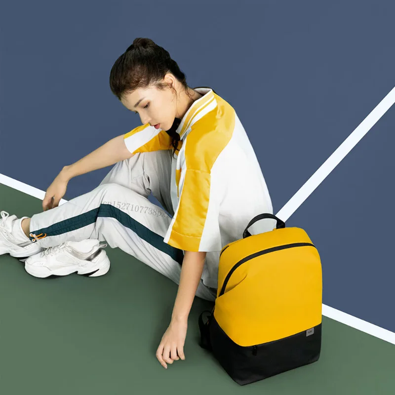 Xiaomi 20L для мужчин и женщин рюкзак водонепроницаемый полиэстер подростковый 15,6 дюймов ноутбук сумка легкий открытый Tra