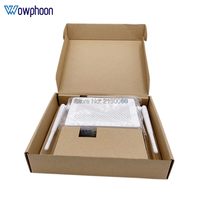 Новое поступление ZTE GPON ONU ONT F663NV3A 1GE + 3FE 1 голос 1USB WIFI 2 4G FTTH волоконный модем