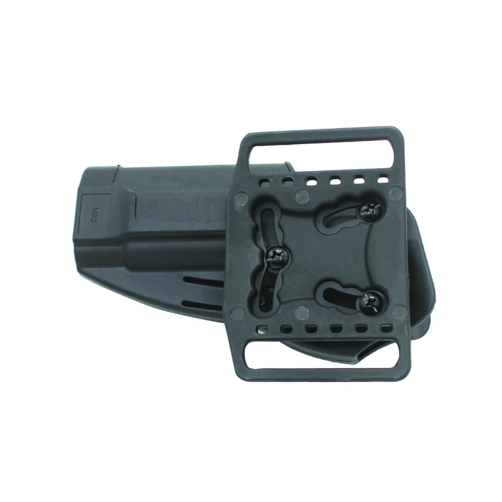 

Hunting Tactical Duty Holster with Belt Loop Paddle Platform for Beretta M92 96 Handguns Right Hand