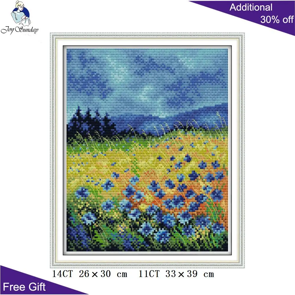 Набор для вышивки крестиком Joy Sunday набор домашнего декора H767 H768 H769 14CT 11CT