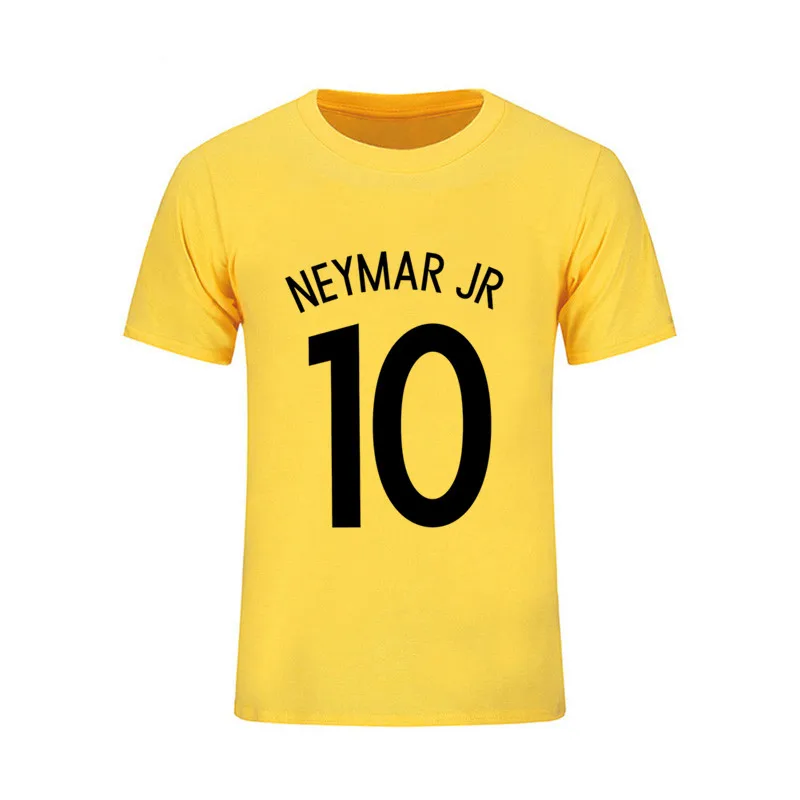 2019 Neymar плакат Jr постеры Мужская футболка для мальчиков футбольные майки