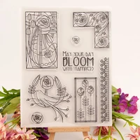 scrapbook dies arrivals clear stamps rubber stamps for card making wax silicone silicone stamp background stamps wax seal