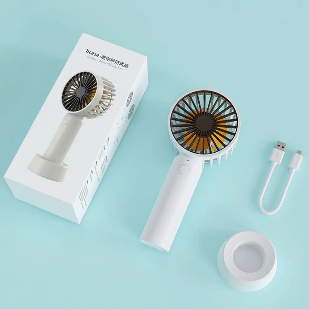 

Youpin Fan Portable Cooling Fan Handheld Fans USB Rechargeable Electric Mini Fan Desktop Air Conditioner Outdoor Travel Hand Fan