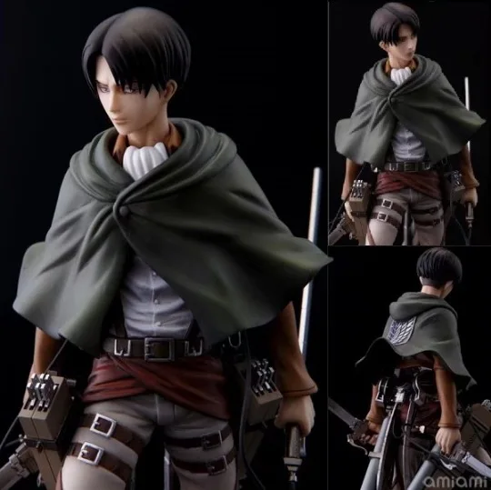 

Anime Attack on Titan Levi 1/8 PVC Action Figures Model Toy 20cm