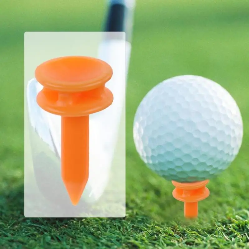 

100Pcs/set Mini Golf Tees Plastic Golf Nail Limit Pin Outdoor Golfer Accessory Golf Tees Golf Training Aids Golfer High Quality