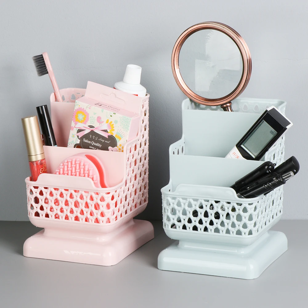 Многофункциональный чехол для ручек с 3 ячейками органайзер косметики