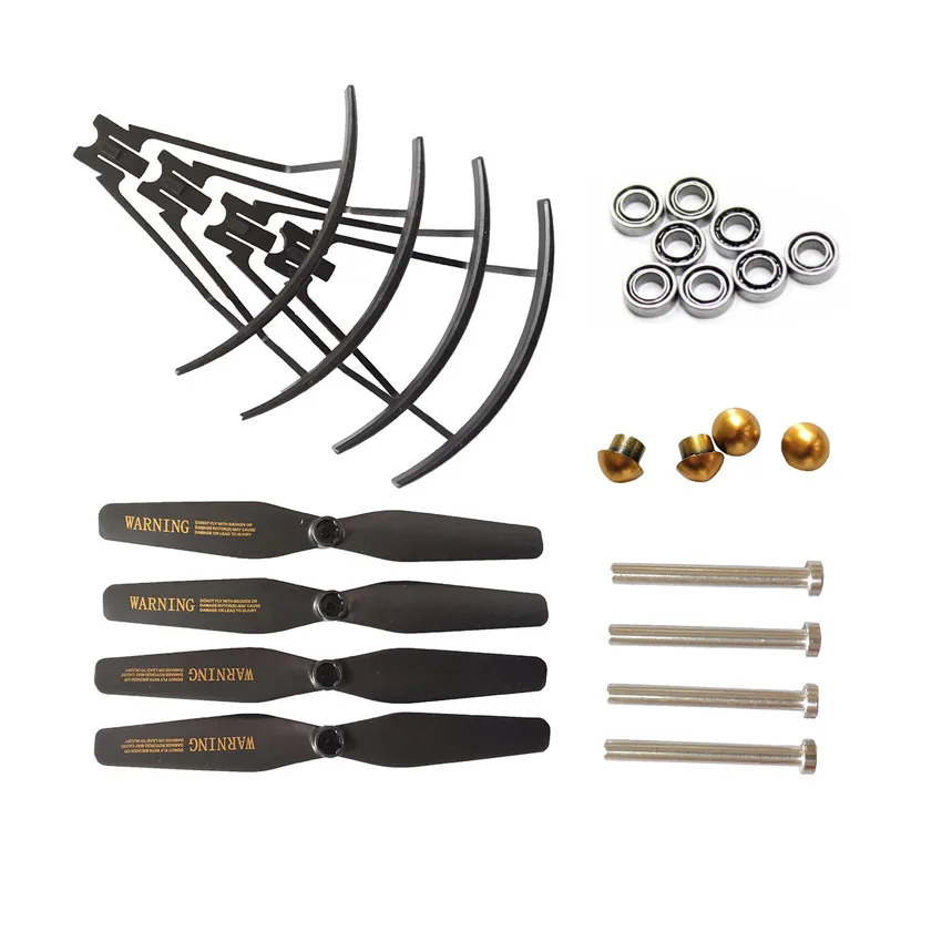 

Запасные части лопасти пропеллеры + вал + модернизированные подшипники защитная рамка Крышка лезвия для VISUO XS812 GPS RC Квадрокоптер Дрон