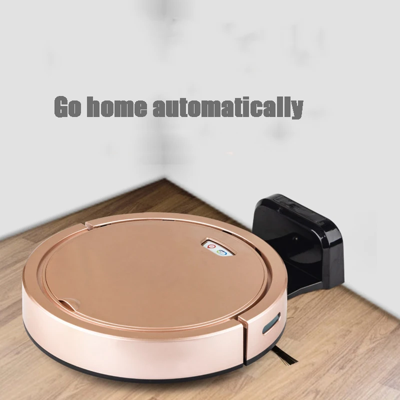 Automatic charging Robot Vacuum Cleaner for Home Auto Robotic Base Quiet Mini Robotic Vacuum Cleaner For Home Pet Hair free ship