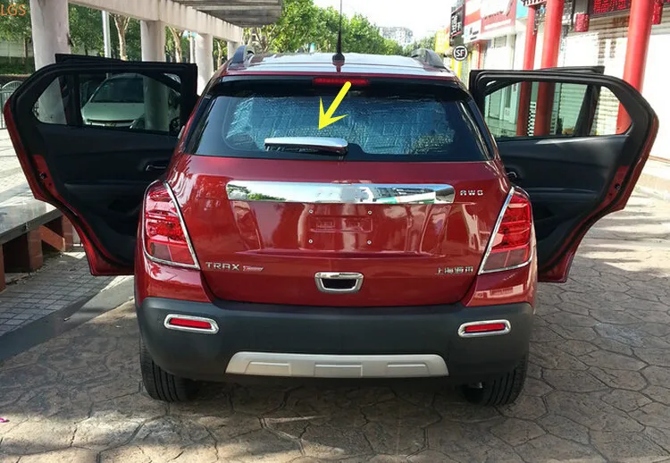 

For Chevrolet TRAX 2014-2018 ABS Chrome Rear wiper cover Wiper decorative cover protection decoration car accessories