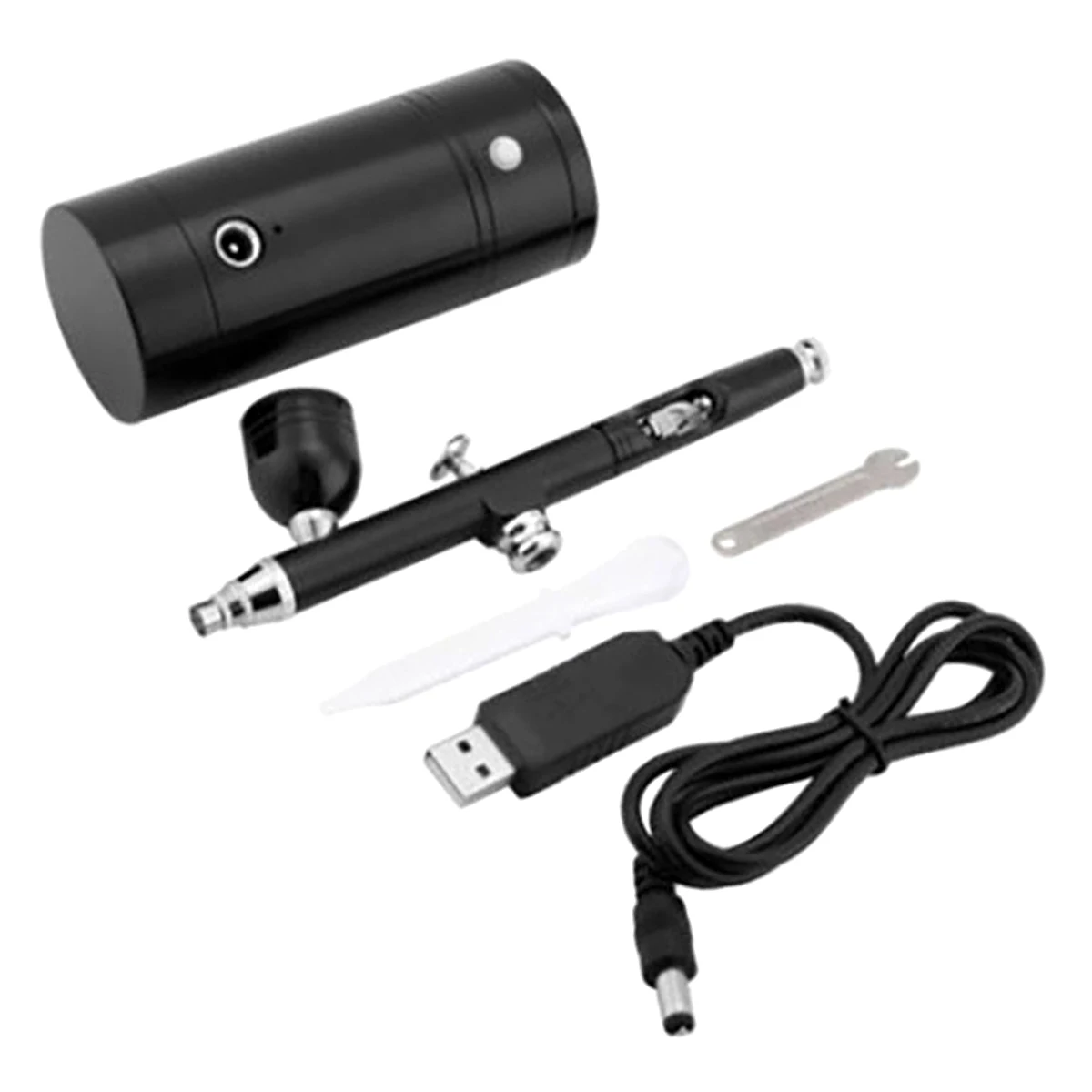 melhor Portátil Mini Compressor De Ar Airbrush Conjunto Dupla Ação Pintura Airbrush Pistola Com Compressor Kit