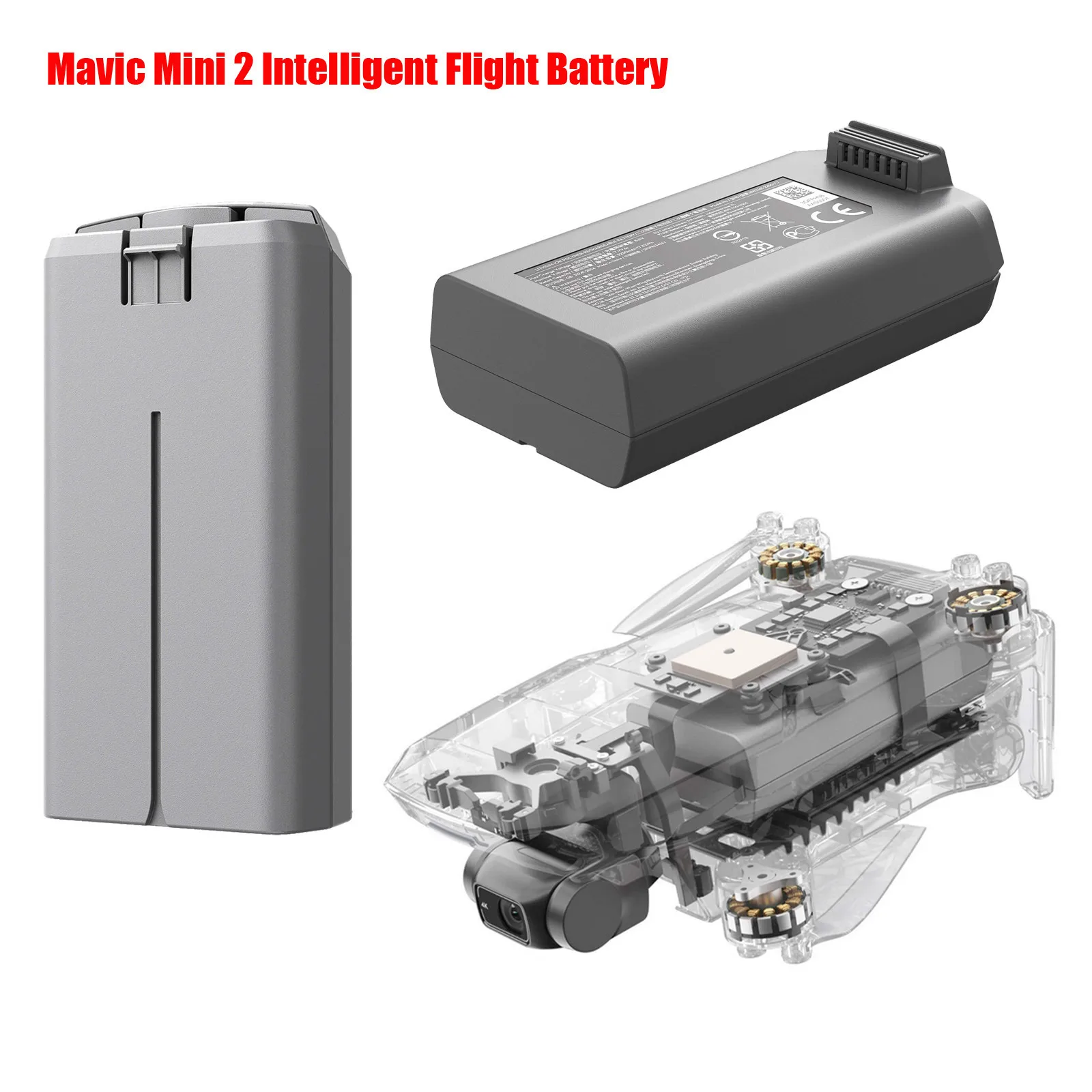 

on for DJI Mavic Mini 2 Drone Battery 2250mAh Rechargeable Intelligent Flight Batteries Drone Parts Accessories Replacement