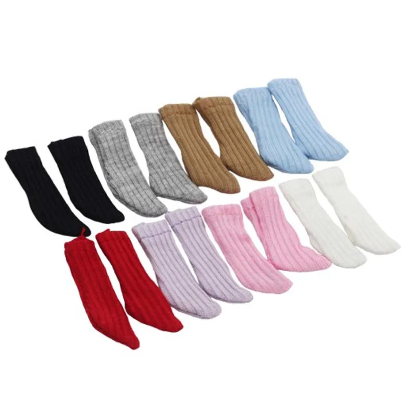 6Pairs OB11 Blyth Doll Accessories 1/8 1/12 Socks For Dolls |