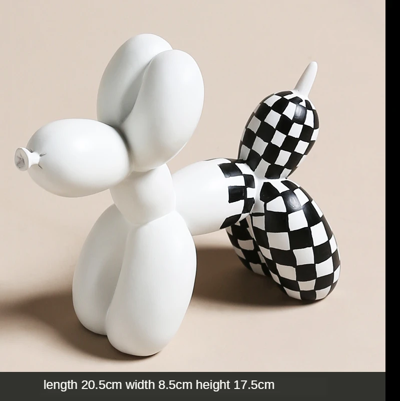 

Made Luxury Lightweight Dog Decoration Balloon Animal Decoration for Home Living Room Girl Heart Small Decoration Creativity