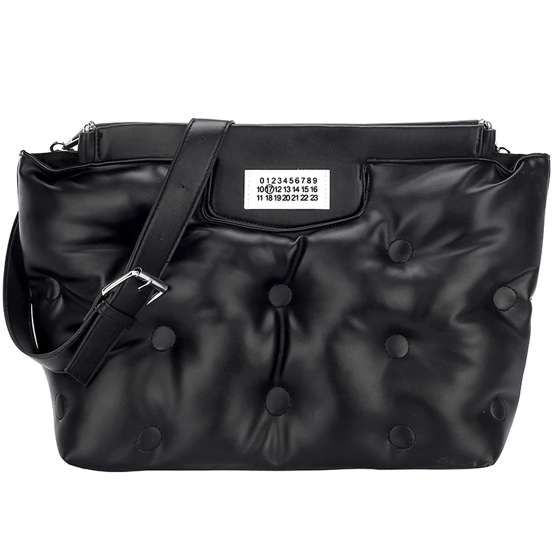 

Designer Clouds Clutch Bag Women Designer Luxury Pu Leather Space Cotton Shoulder Crossbody Bags Large Capacity Tote Winter